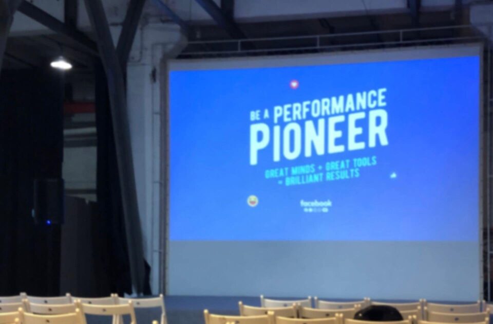 Конференція Facebook “Be a Performance Pioneer”