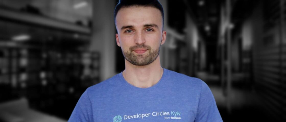 На фото Віталій Дяченко, UppLabs