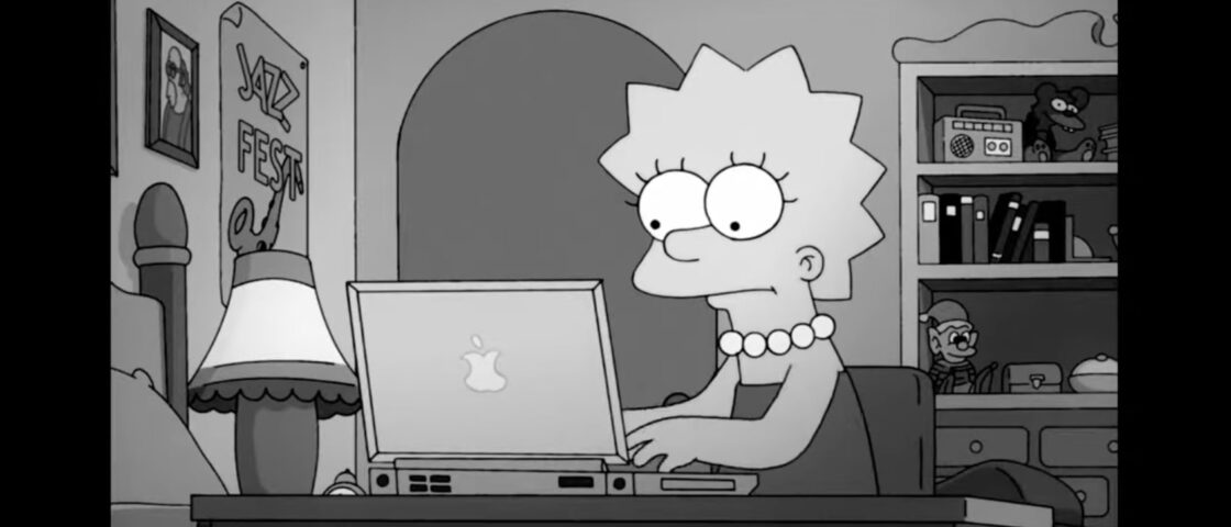 На зображенні сюжет із мультфільму Simpsons