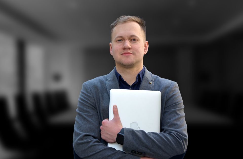 На фото Віталій Зубик, юрист Адвокатського об‘єднання «Zilver»