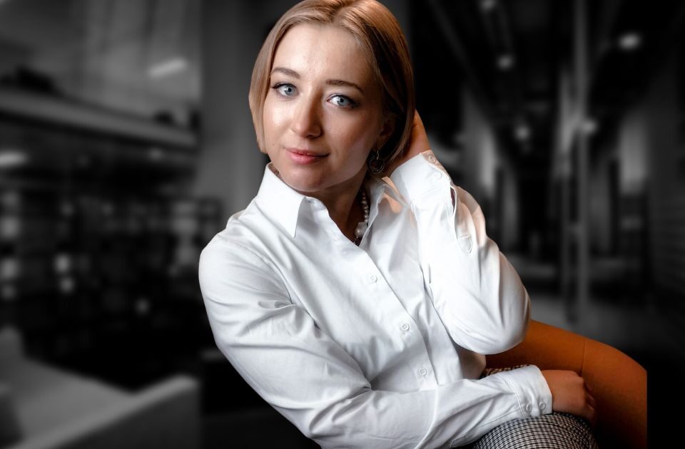 На фото Анна-Марія Сабов, незалежна HR-консультантка, партнерка рекрутинг&hr агенції reteam.business