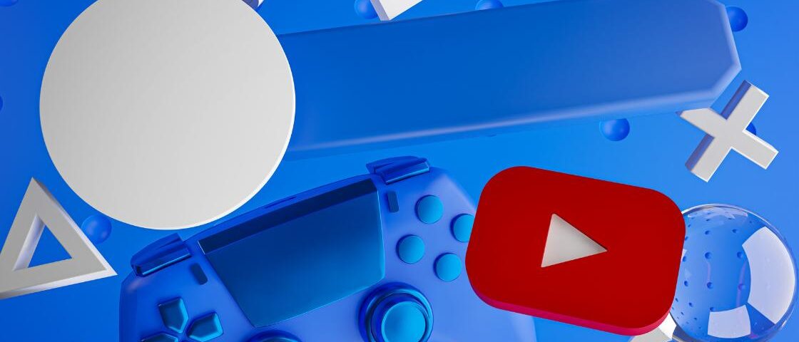 Зображення концепту з логотипом YouTube
